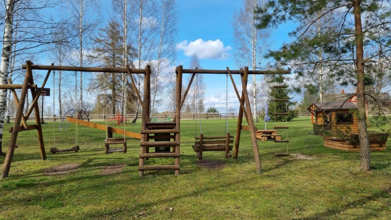 Camping Oskalns Cesis Bagian luar foto