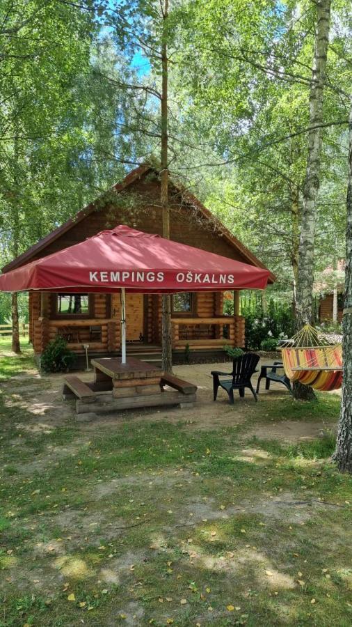 Camping Oskalns Cesis Bagian luar foto