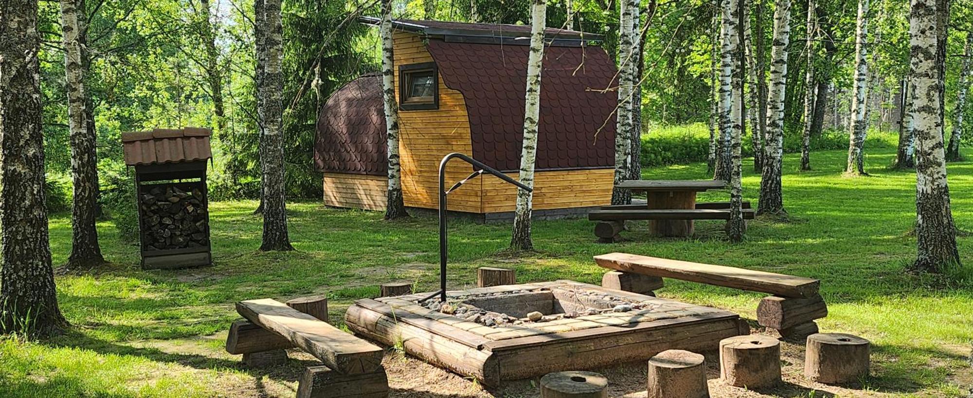 Camping Oskalns Cesis Bagian luar foto