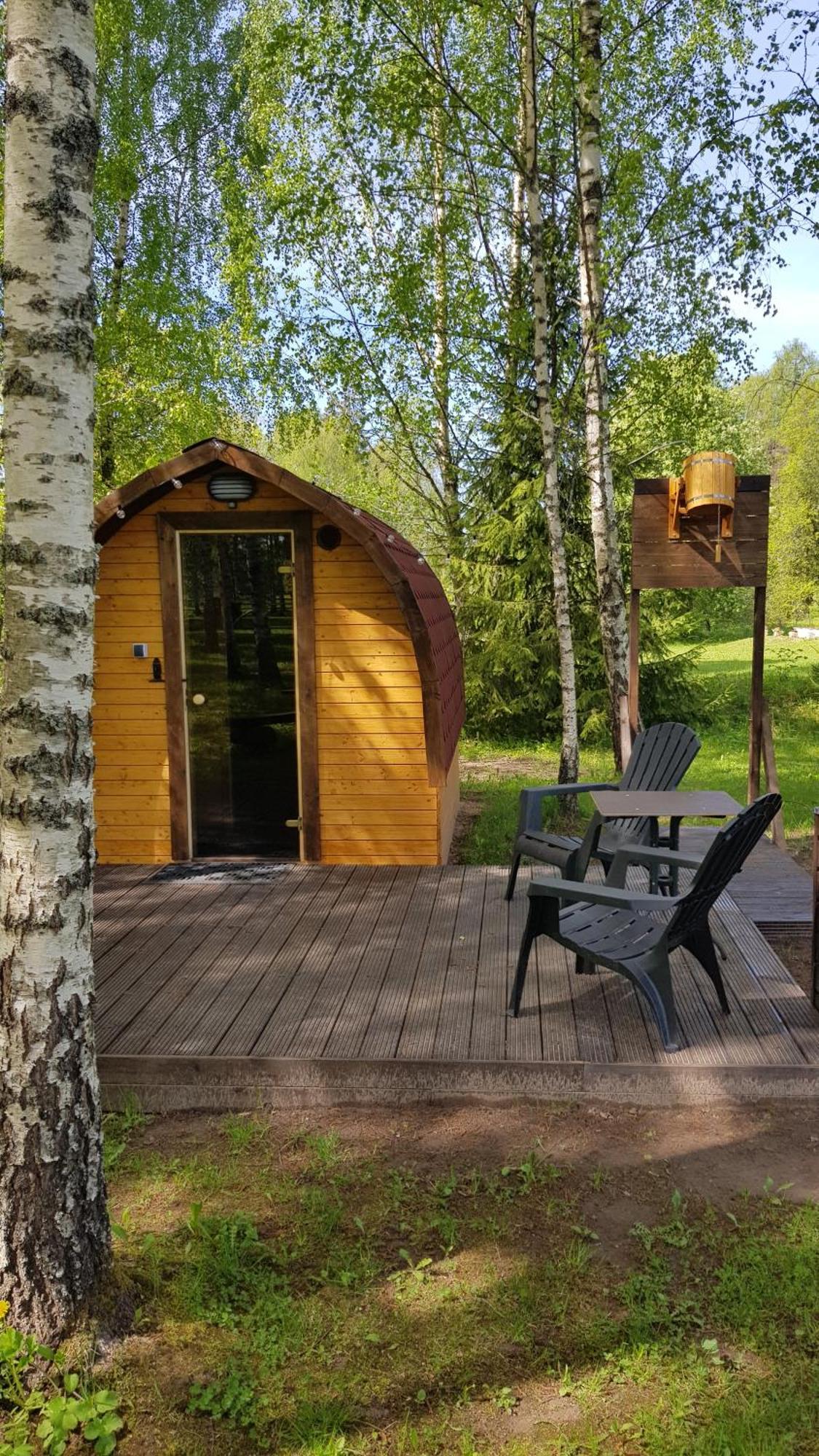 Camping Oskalns Cesis Bagian luar foto