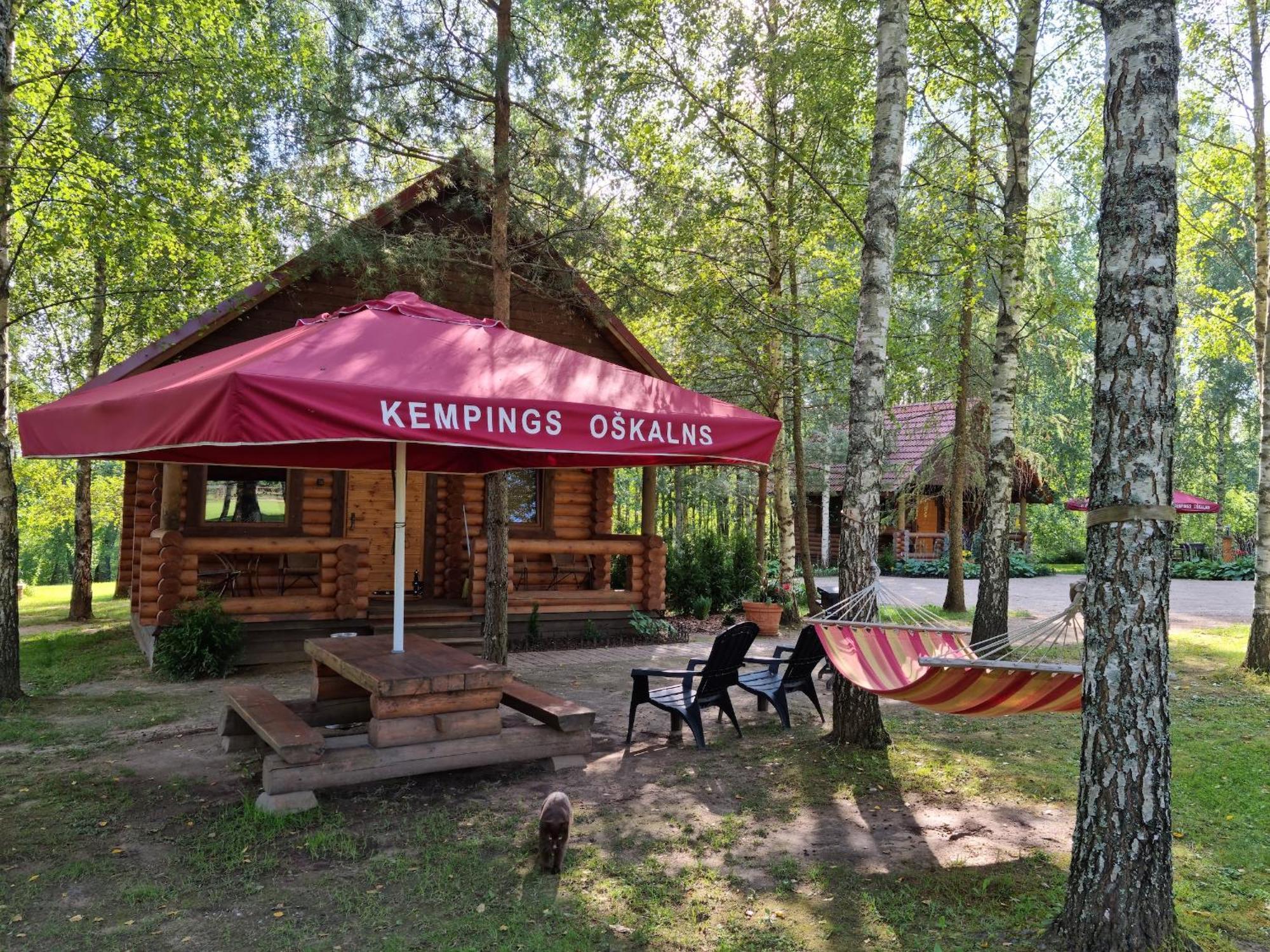 Camping Oskalns Cesis Bagian luar foto