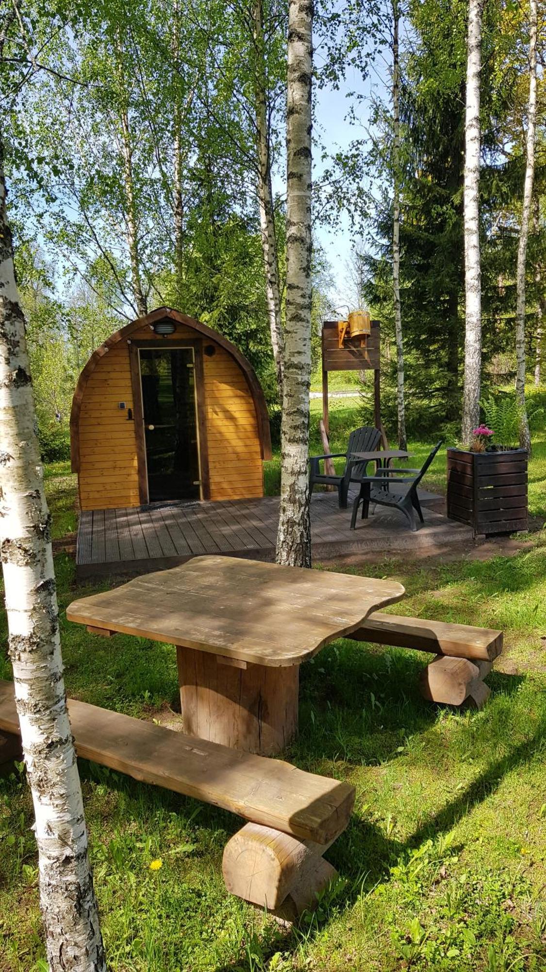 Camping Oskalns Cesis Bagian luar foto